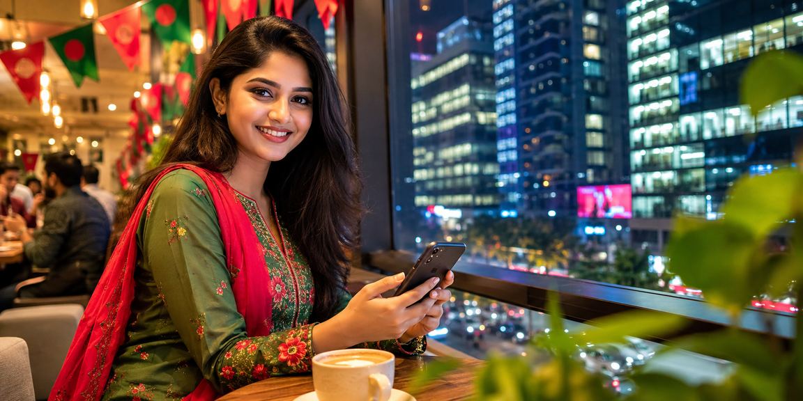 ঢাকায় লাল-সবুজ রঙে মোবাইল পেমেন্ট